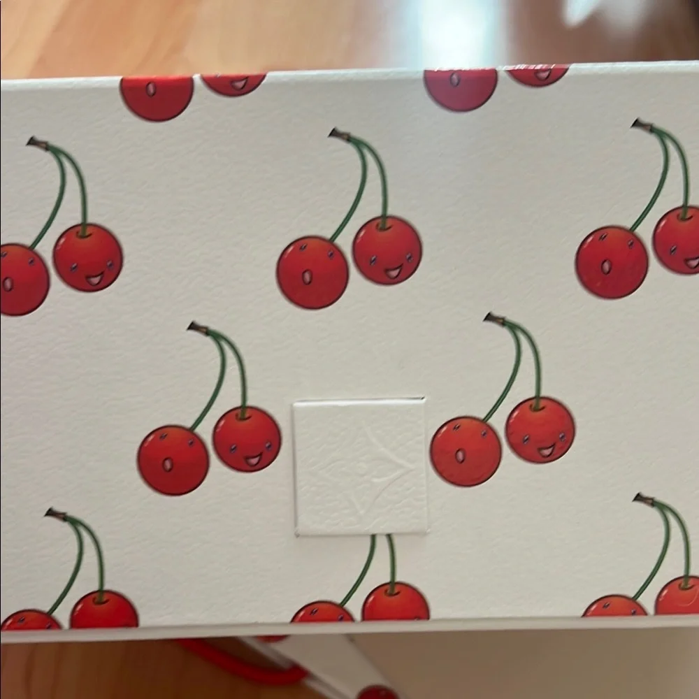 Authentic Louis Vuitton Cherry Murakami Box, Honolulu Tag, Ribbon - Picture 3 of 4